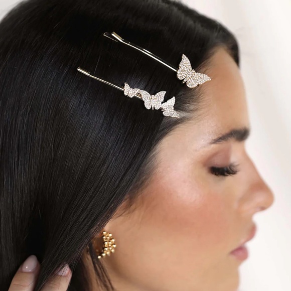 ETTIKA
Sparkle Butterfly Hair Pin Set